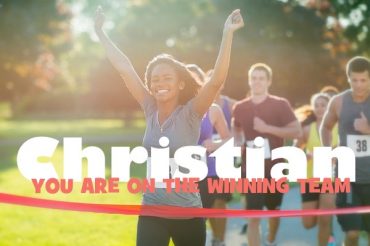 Christian, You are on the Winning Team