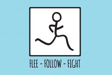 Flee, Follow and Fight