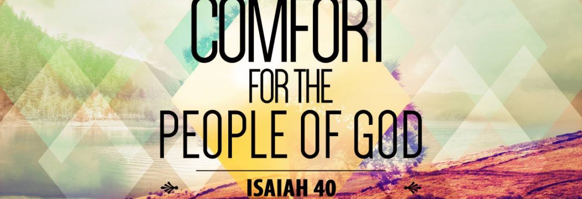 Comfort for the People of God